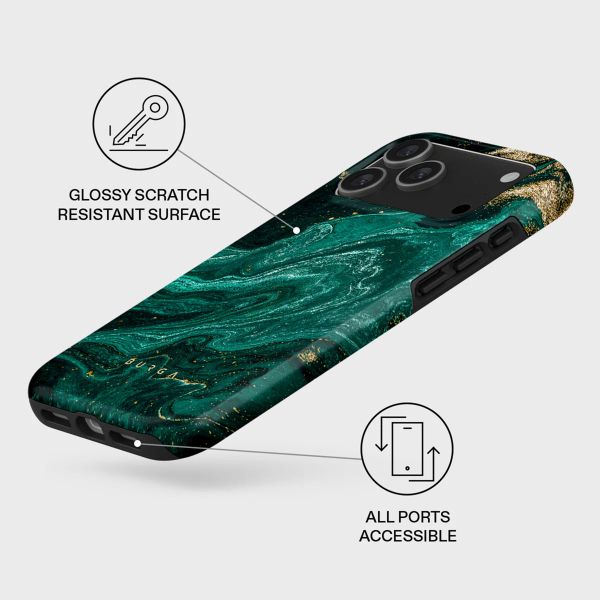 Burga Tough Backcover MagSafe Apple iPhone 17 Pro Max - Emerald Pool