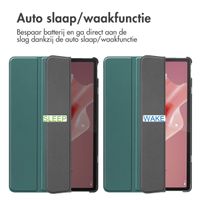 imoshion Trifold Bookcase Lenovo Tab P12 - Donkergroen