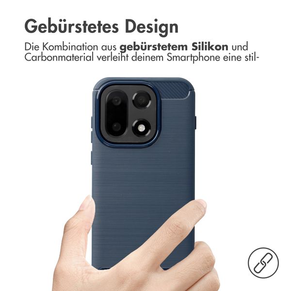 imoshion Brushed Backcover OnePlus 15 - Donkerblauw