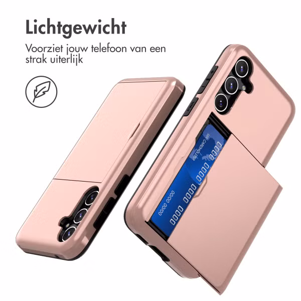 imoshion Backcover met pasjeshouder Samsung Galaxy S23 FE - Rosé Goud