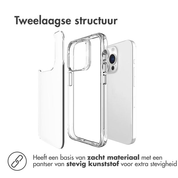 imoshion Rugged Air Case Apple iPhone 15 Pro - Transparant