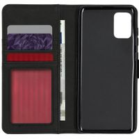imoshion Luxe Bookcase Samsung Galaxy A71 - Zwart