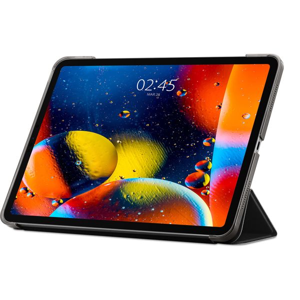 Spigen Smart Fold Bookcase iPad Pro 12.9 (2020) - Zwart