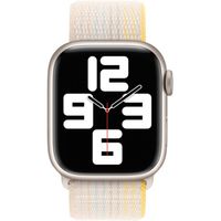 Apple Sport Loop band Apple Watch Series 1 t/m 9 / SE (38/40/41 mm) | Series 10 / 11 (42 mm) - Starlight Colour