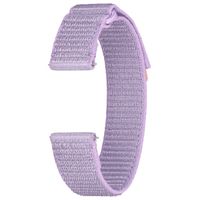 Samsung Originele Feather Fabric Band Samsung Galaxy Watch 4 / 5 / 6 / 7 - 20 mm - S/M - Lavendel