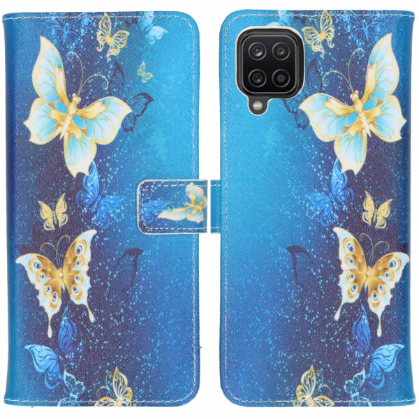 imoshion Design Softcase Bookcase Samsung Galaxy A12