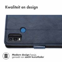 imoshion Luxe Bookcase Nokia G11 Plus - Donkerblauw