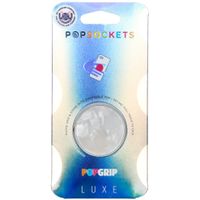 PopSockets Luxe PopGrip - Acetate Pearl White