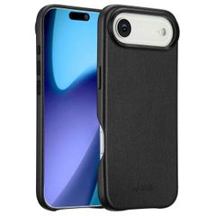 Accezz Leather Back Cover with MagSafe Apple iPhone Air - Onyx Black