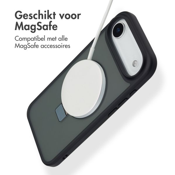 Accezz Ring Stand Backcover met MagSafe Apple iPhone Air - Zwart