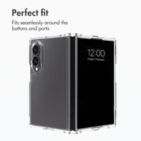 Accezz Xtreme Impact Back Cover Samsung Galaxy Z Fold 8 - Transparent