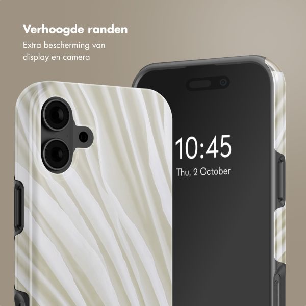 Selencia Vivid Backcover met MagSafe Apple iPhone 16 - Nature Light Brown