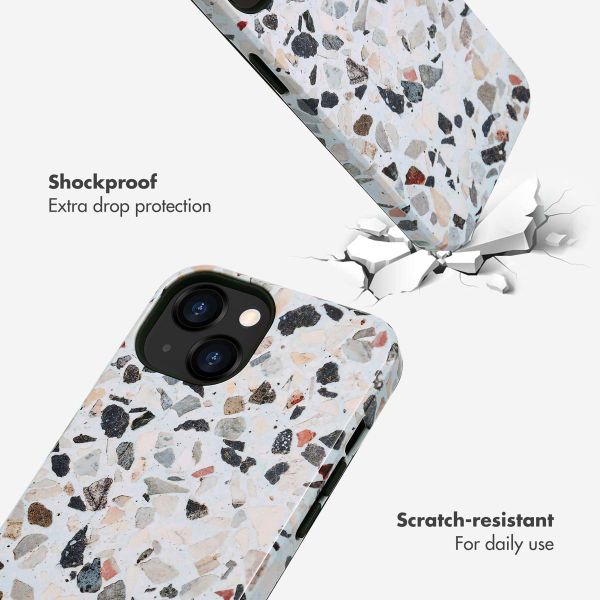 Selencia Vivid Back Cover Apple iPhone 13 - Chic Terazzo
