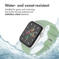 imoshion Silicone⁺ Strap Apple Watch | 44/45/46/49 mm - Size M/L - Pistachio