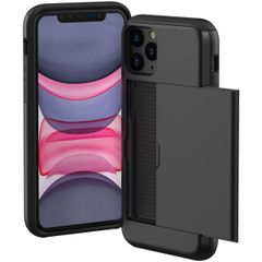 imoshion Backcover met pasjeshouder iPhone 11 Pro - Zwart