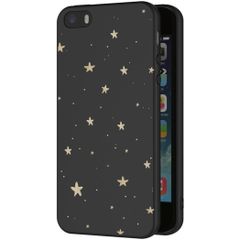 imoshion Design hoesje Apple iPhone 5 / 5s / SE - Sterren / Zwart