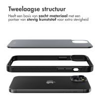 Accezz Rugged Frosted Backcover Apple iPhone 15 Plus - Zwart