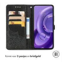 imoshion Mandala Bookcase Motorola Edge 30 Neo - Zwart