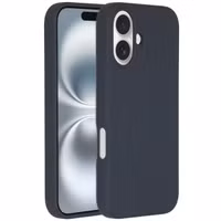 Accezz Liquid Silicone Backcover met MagSafe Apple iPhone 16 - Donkerblauw