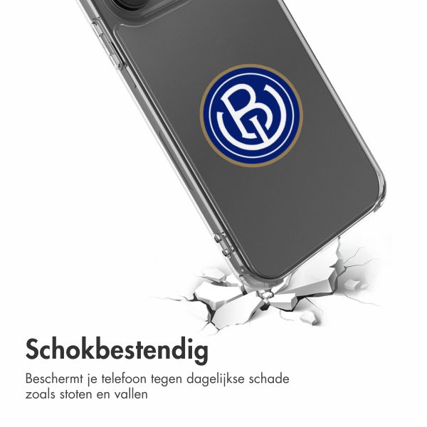 Clear Backcover Apple iPhone 14 Pro - ASV Blauw-Wit