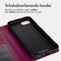 imoshion Design Bookcase Apple iPhone 17e / 16e - Crush Check Coral Dust