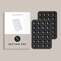 Selencia 2-Pack Telefoonhouder Zuignap - Zwart