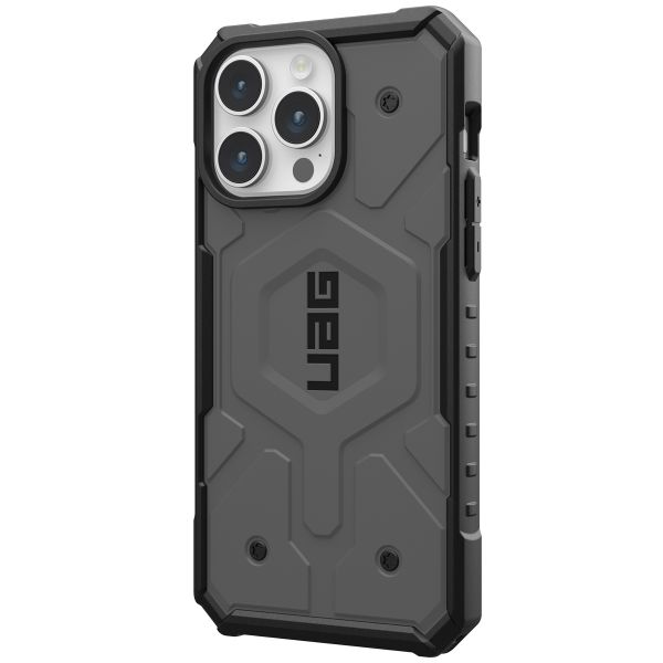 UAG Pathfinder Backcover MagSafe iPhone 15 Pro Max - Zilver