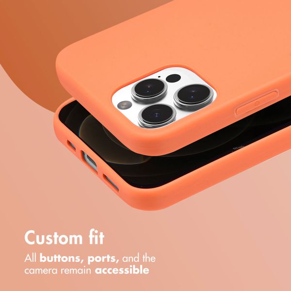 imoshion Color Backcover Apple iPhone 12 (Pro) - Apricot Crush Orange