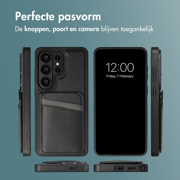 imoshion Backcover met kaarthouder en stand Samsung Galaxy S26 Ultra - Zwart
