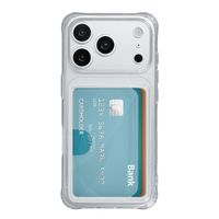 imoshion Softcase Backcover met pasjeshouder Apple iPhone 18 Pro / 17 Pro - Transparant
