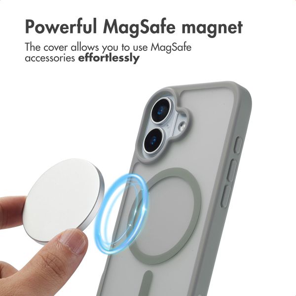 imoshion Colour Guard Back Cover with MagSafe Apple iPhone 17 - Grey