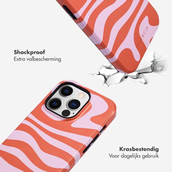 Selencia Vivid Tough Backcover iPhone 14 Pro - Dream Swirl Pink