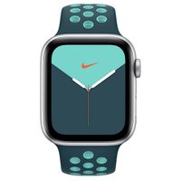 Apple Nike Sport Band Apple Watch Series 1-10 / SE / Ultra (2) - 42/44/45/46/49 mm - Midnight Turquoise / Aurora Green