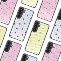 imoshion Design hoesje Samsung Galaxy S25 FE - Cherry Check