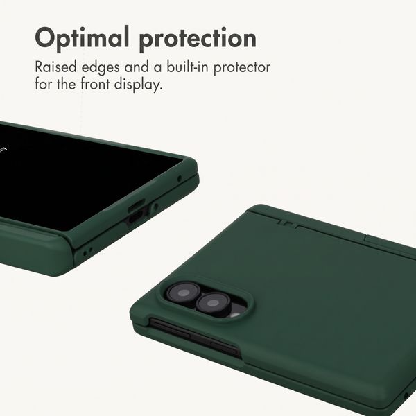 imoshion Colour Back Cover with Stand Samsung Galaxy Z Fold 8 - Dark Green