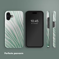 Selencia Vivid Backcover met MagSafe Apple iPhone 16 - Nature Grayed Jade