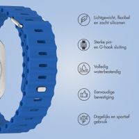 Accezz Ocean bandje Apple Watch Series 1 - 11 / SE / Ultra (44/45/46/49 mm) - Royal Blue