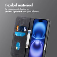 imoshion Slim Bookcase Apple iPhone 16 - Zwart