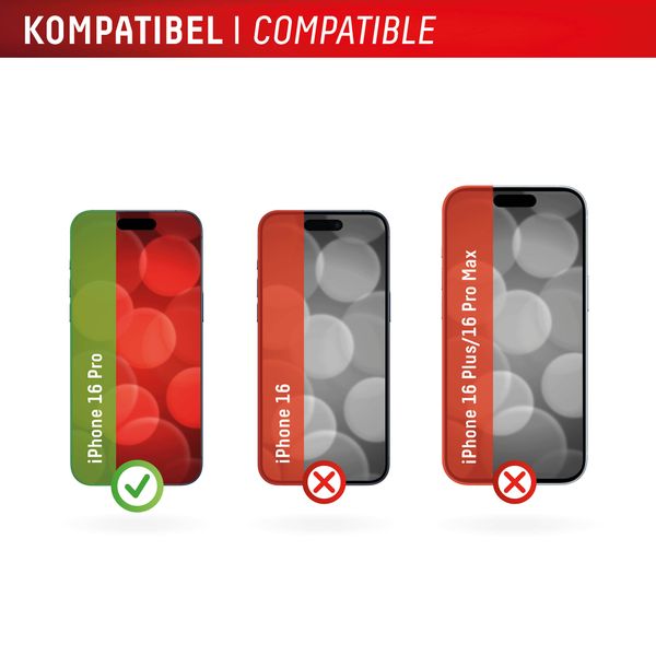 Displex Screenprotector Real Glass Apple iPhone 16 Pro