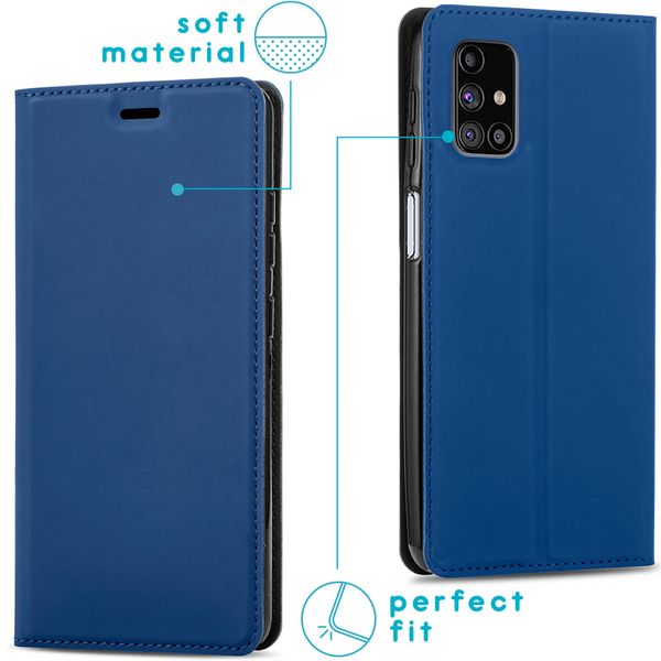 imoshion Slim Folio Bookcase Samsung Galaxy M31s - Donkerblauw