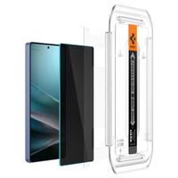 Spigen GLAStR Privacy EZ Fit Screenprotector + Applicator Samsung Galaxy S25 Ultra