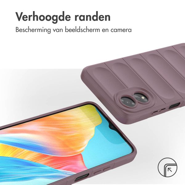 imoshion EasyGrip Backcover Oppo A18 / Oppo A38 - Paars