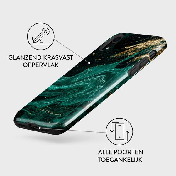 Burga Tough Backcover iPhone Xr - Emerald Pool