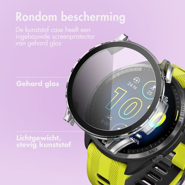 imoshion Full Cover Hardcase Garmin Forerunner 965 - Transparant