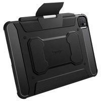 Spigen Rugged Armor Pro Bookcase iPad Pro 11 (2024) M4 - Zwart