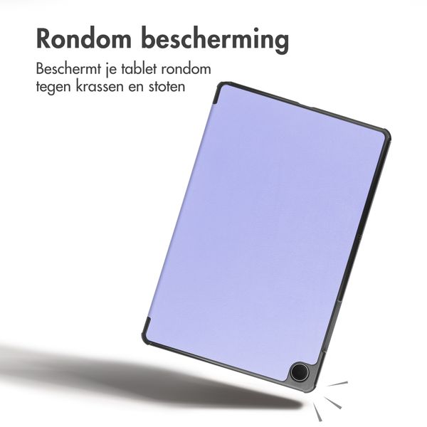 imoshion Trifold Bookcase Samsung Galaxy Tab A11 Plus - Lila