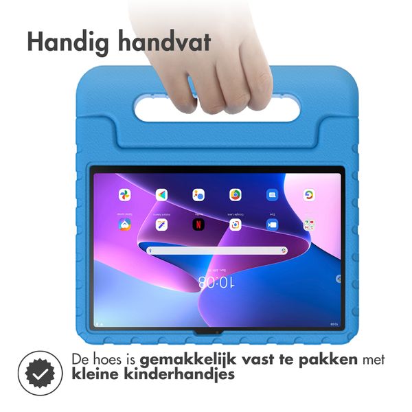 imoshion Kidsproof Backcover met handvat Lenovo Tab M10 (3rd gen) - Blauw