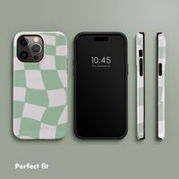 Selencia Vivid Back Cover Apple iPhone 14 Pro Max - Groovy Sage Green