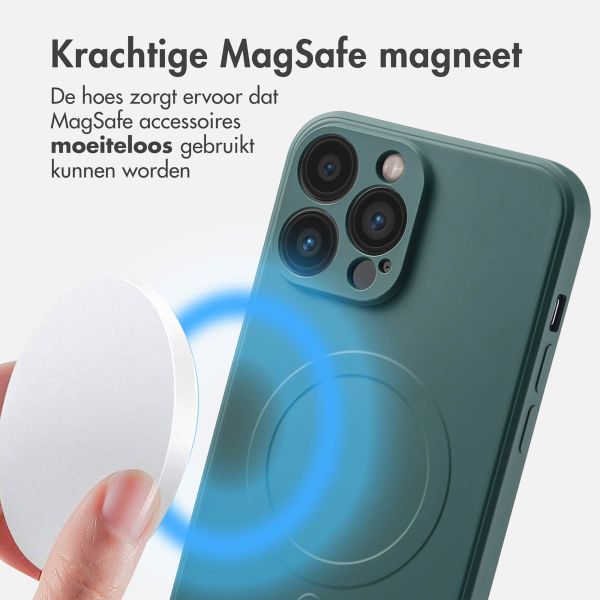 imoshion Color Backcover met MagSafe iPhone 13 Pro Max - Donkergroen