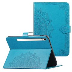 imoshion Mandala Bookcase Samsung Galaxy Tab S9 11.0 inch / S10 Lite / S10 FE / S9 FE 10.9 inch - Turquoise